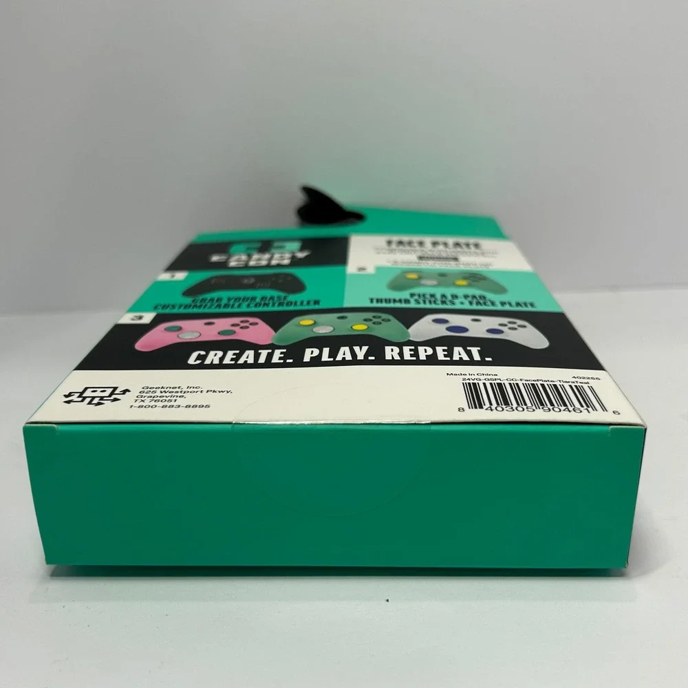 Candy Con Face Plate Tiara Teal Magnetic Customizable Controller 24VG-GSPL-CC